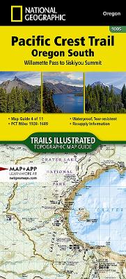 Pacific Crest Trail, Oregon South: Topographic Map Guide - Maps, National Geographic