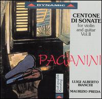 Paganini: Centone di Sonata for violin and guitar, Vol. 2 - Luigi Alberto Bianchi (violin); Maurizio Preda (guitar)