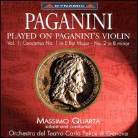 Paganini: Played on Paganini's Violin, Vol. 1 - Massimo Quarta (violin); Orchestra del Teatro Carlo Felice di Genova; Massimo Quarta (conductor)