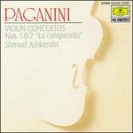 Paganini: Violin Concertos Nos. 1 & 2 "La campanella" - Shmuel Ashkenasi (violin); Wiener Symphoniker; Heribert Esser (conductor)