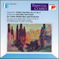 Paganini: Violin Concertos Nos. 1 & 4; Bottesini: Grand Duo Concertant - Franco Petracchi (double bass); Ruggiero Ricci (violin); Zino Francescatti (violin)