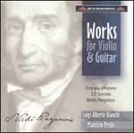 Paganini: Works for Violin & Guitar - Entrata d'Adone; 12 Sonate; Moto Perpetuo