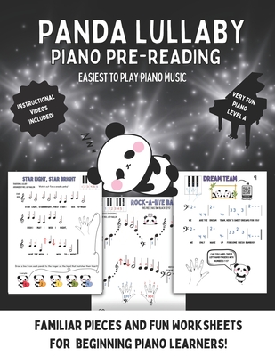 Panda Lullaby: Piano Pre-Reading Pieces for Beginners - Naillon, Judy Violinjudy