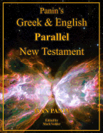 Panin's Greek and English Parallel New Testament: Large Print Edition