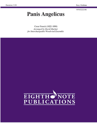 Panis Angelicus: Score & Parts - Franck, Cesar (Composer), and Marlatt, David (Composer)