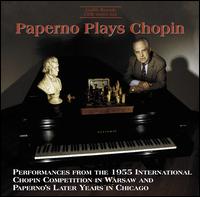 Paperno Plays Chopin - Dmitry Paperno (piano)
