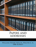 Papers And Addresses; Volume 3