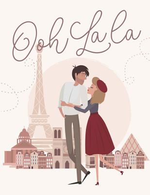 Paris Notebook: Lined College Ruled Journal of the Eiffel Tower - Ellejoy Notebooks