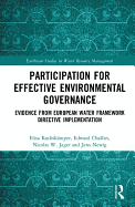 Participation for Effective Environmental Governance: Evidence from European Water Framework Directive Implementation