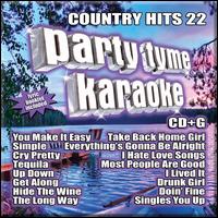 Party Tyme Karaoke: Country Hits, Vol. 22 - Various Artists