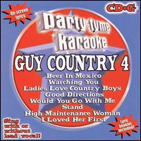 Party Tyme Karaoke: Guy Country, Vol. 4 - Karaoke