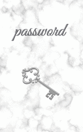 Password: An Organizer for All Your Passwords, Password Log Book, Internet Password Organizer, Alphabetical Password Book, Logbook To Protect Usernames and ... notebook, password book small 5" x 8"