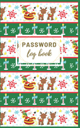 Password Log Book: Internet Address & Password Logbook: Small Internet Password Logbook Organizer with Alphabetical Password Keeper: Password Book: Password Book Organizer, Logbook To Protect Usernames and Passwords, Christmas Eve Passwords.