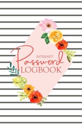 Password Logbook: Passwords Alphabetical Organizer Log Book, Notebook To Protect Usernames and Passwords, Address Website, Username, Password, New Password and Notes - Designs, Ladies Luca