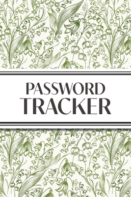 Password Tracker (Lily of the Valley): 6"x9" Alphabetical Password Logbook for Easy Organization - Revive Stationery