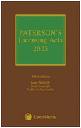 Paterson's Licensing Acts 2023