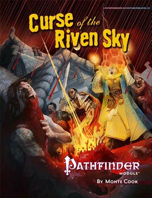 Pathfinder Module: Curse of the Riven Sky - Cook, Monte, and Paizo Publishing (Editor)