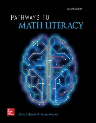 Pathways to Math Literacy - Sobecki, David, and Mercer, Brian