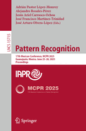 Pattern Recognition: 17th Mexican Conference, MCPR 2025, Guanajuato, Mexico, June 25-28, 2025, Proceedings