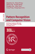Pattern Recognition and Computer Vision: 6th Chinese Conference, Prcv 2023, Xiamen, China, October 13-15, 2023, Proceedings, Part X