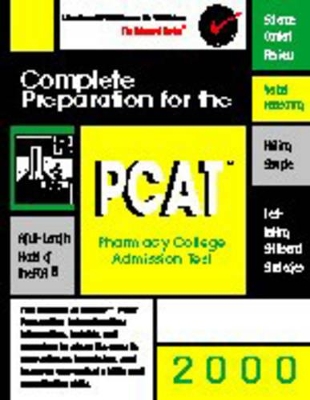 PCAT : complete preparation for the pharmacy college admission test - Hassan, Aftab S., and Anderson, Leon