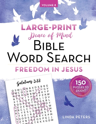 Peace of Mind Bible Word Search Freedom in Jesus - Peters, Linda