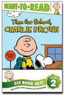 Peanuts Ready-To-Read Value Pack: Time for School, Charlie Brown; Make a Trade, Charlie Brown!; Lucy Knows Best; Linus Gets Glasses; Snoopy and Woodstock; Snoopy, First Beagle on the Moon!
