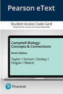 Pearson Etext Campbell Biology: Concepts & Connections -- Access Card