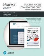 Pearson Etext for Marketing Research -- Combo Access Card