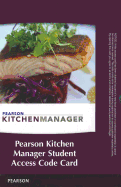Pearson Kitchen Manager -- Access Code Card