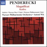 Penderecki: Magnificat; Kadisz - Alberto Mizrahi (tenor); Daniel Olbrychski (speech/speaker/speaking part); Jakub Burzynski (tenor); Marek Wota (bass);...