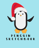 Penguin Sketchbook: Drawing and Activity Book for Kids