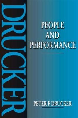 People and Performance - Drucker, Peter