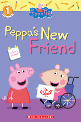 Peppa's New Friend (Peppa Pig Level 1 Reader with Stickers) - Petranek, Michael (Adapted by)