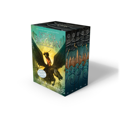 Percy Jackson and the Olympians 5 Book Paperback Boxed Set (W/Poster) - Riordan, Rick