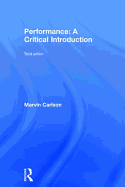 Performance: A Critical Introduction