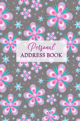 Personal Address Book: Address and Phone Book for 450+ Contacts - Address Diary to Keep Addresses, Emails, Phone Numbers, and Birthdays - Modern Design - N Design, Kelly