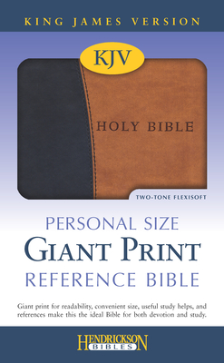 Personal Size Giant Print Reference Bible-KJV - Hendrickson Publishers (Creator)