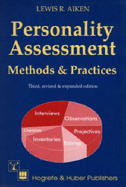 Personality Assessment: Methods and Practices - Aiken, Lewis R, Dr.