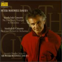 Peter Maxwell Davies: Strathclyde Concertos Nos. 3 & 4 - Lewis Morrison (clarinet); Peter Franks (trumpet); Robert Cook (horn); Peter Maxwell Davies (conductor)