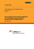 Petrov-Galerkin-Finite-Elemente-Methoden Zur Zeitdiskretisierung Parabolischer Partieller Differentialgleichungen