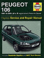 Peugeot 106 Service and Repair Manual: 1991 to 2000