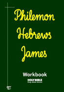 Philemon, Hebrews, and James Workbook: KJV BIBLE in cursive