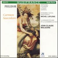Philidor: Carmen Sculare - Donald Litaker (tenor); Ensemble Sagittarius; Ghylaine Raphanel (soprano); Jean-Francois Gardeil (bass);...