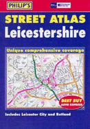 Philip's Street Atlas Leicestershire: Pocket - 