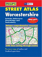 Philip's Street Atlas Worcestershire: Pocket