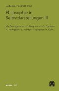 Philosophie in Selbstdarstellungen III