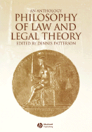 Philosophy Law and Legal Theory - Patterson, Dennis (Editor)