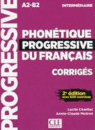 Phonetique progressive 2e  edition: Corriges intermediaire A2