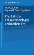 Physikalische Chemie Fur Biologen Und Biochemiker